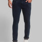 Men Tapered Fit Black Jeans
