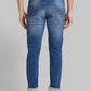 Men Regular Fit Blue Blazer