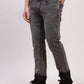 Parx Men Blue Twill Slim Tapered Fit Cotton Blend Jeans
