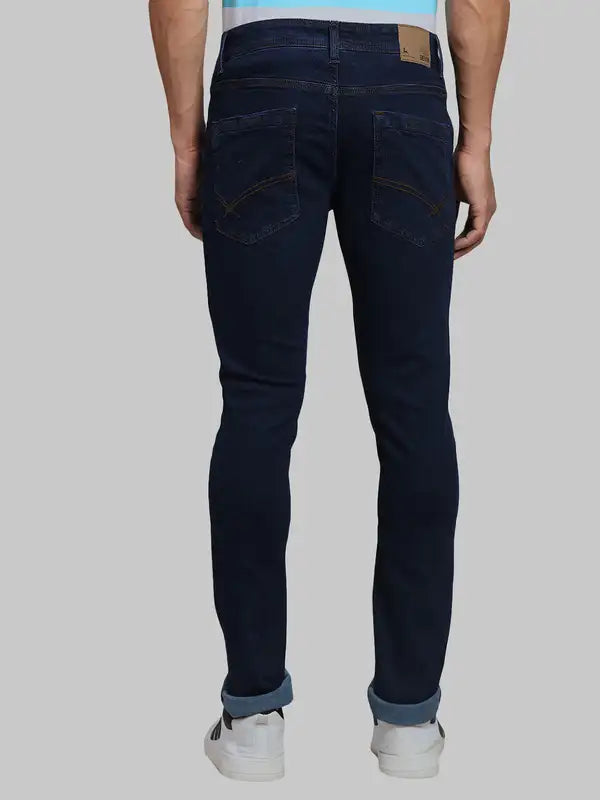 Men Slim Fit Blue Jeans