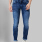 Men Skinny Fit Blue Jeans