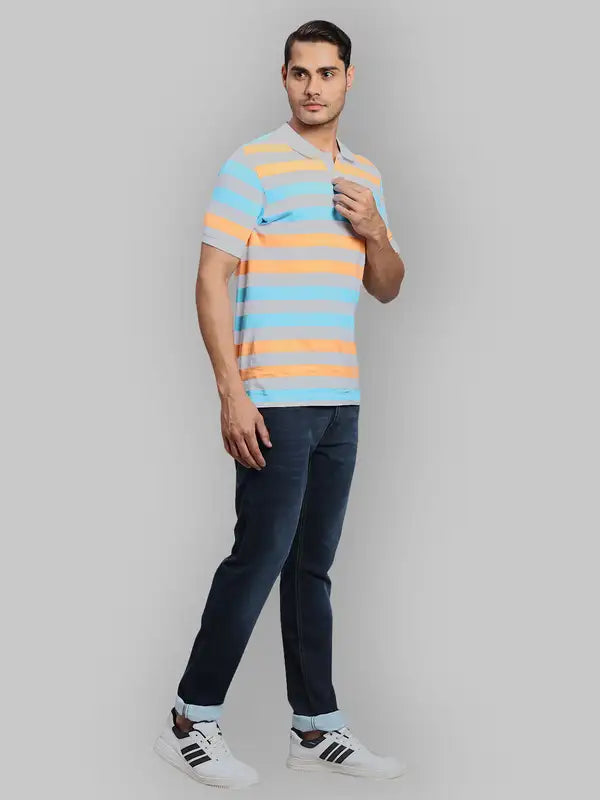Men Super Slim Fit Blue Jeans