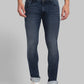 Men Tapered Fit Blue Jeans