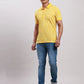 Men Blue Slim Tapered Fit Plain Cotton Blend Jeans