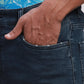 Parx Men Blue Plain Skinny Fit Cotton Blend Jeans