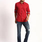 Men Slim Tapered Fit Blue Jeans