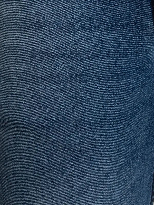 Men Slim Tapered Fit Blue Jeans