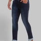 Men Tapered Fit Blue Jeans