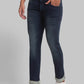 Men Tapered Fit Blue Jeans