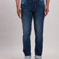Men Blue Skinny Fit Plain Cotton Blend Jeans