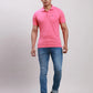 Men Blue Slim Tapered Fit Plain Cotton Blend Jeans