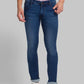 Men Tapered Fit Blue Jeans