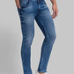 Men Tapered Fit Blue Jeans