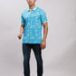 Parx Men Blue Plain Slim Tapered Fit Cotton Blend Jeans