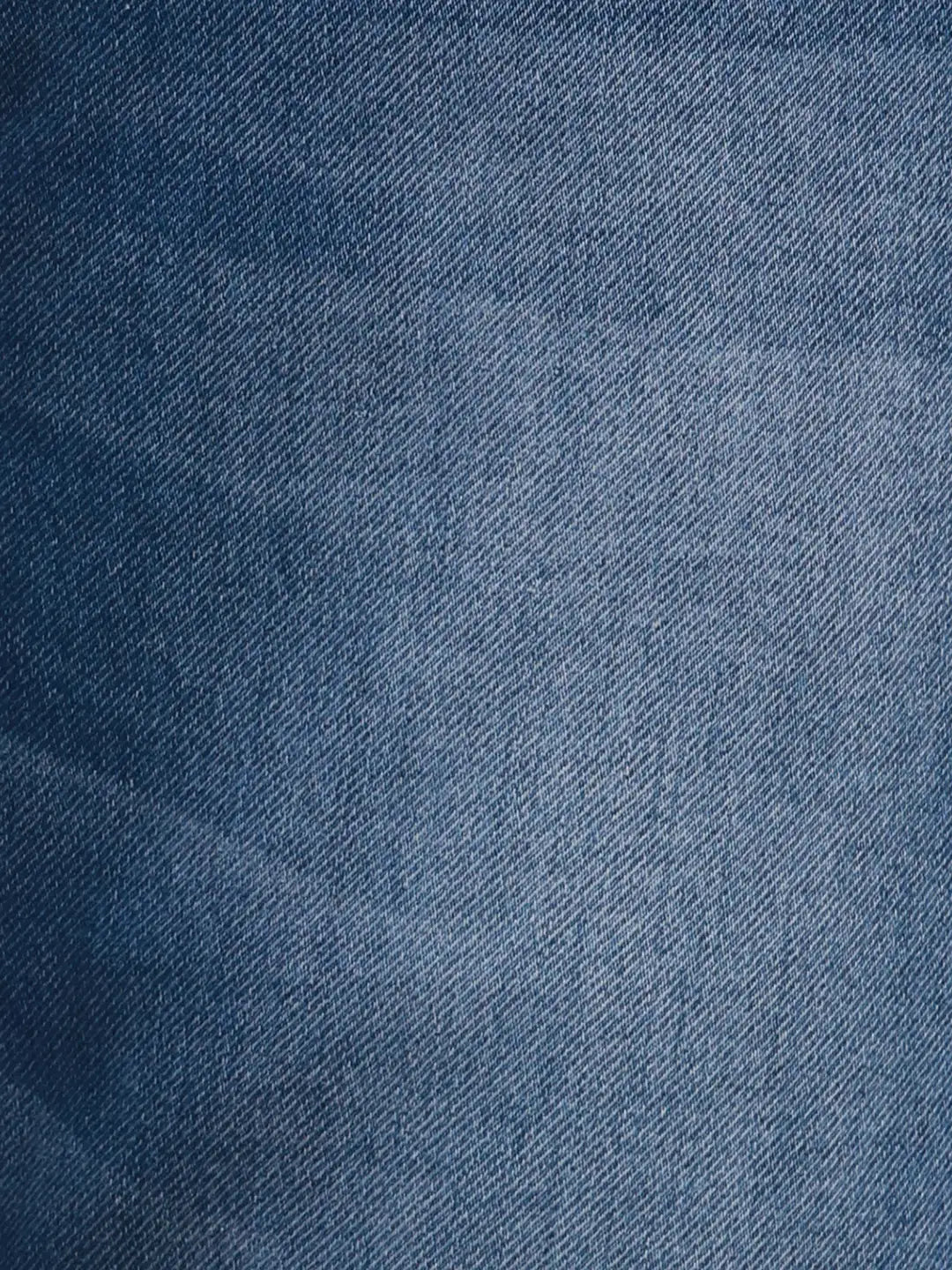 Men Blue Slim Tapered Fit Plain Cotton Blend Jeans