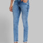 Men Skinny Fit Black Jeans