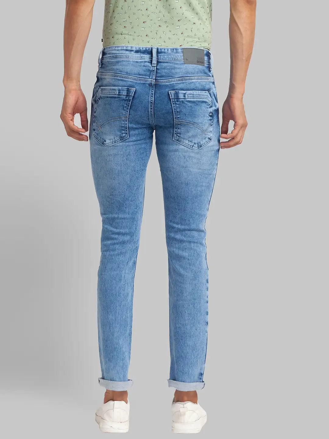 Men Skinny Fit Black Jeans