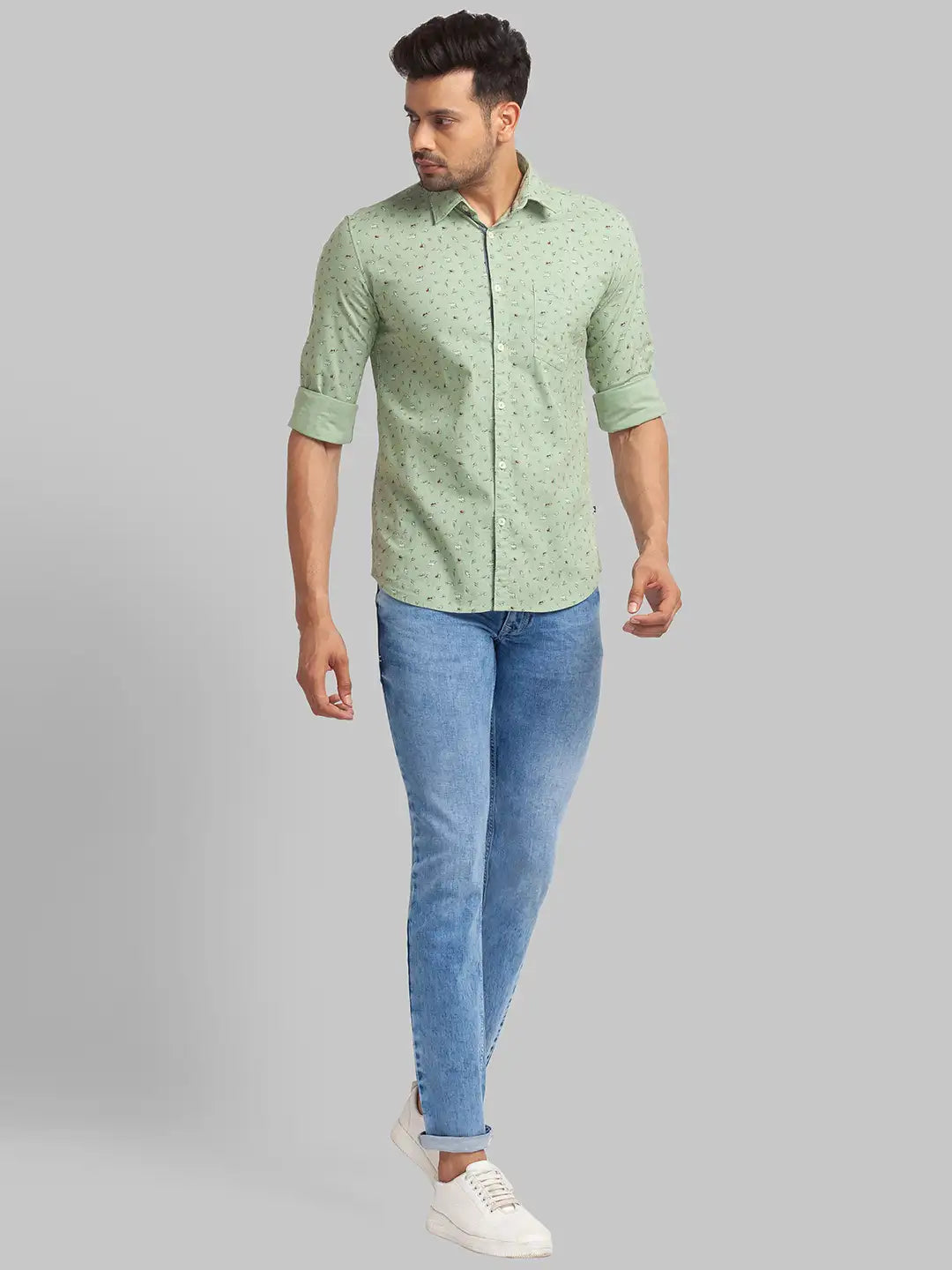 Men Skinny Fit Black Jeans