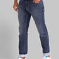 Men Blue Slim Tapered Fit Twill Cotton Blend Jeans