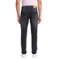 Men Slim Fit Black Jeans