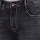 Men Slim Fit Black Jeans