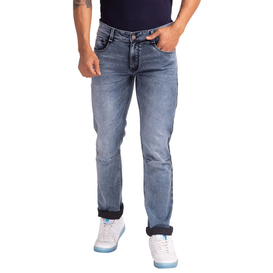 Men Slim Fit Blue Jeans