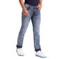 Men Slim Fit Blue Jeans