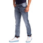 Men Slim Fit Blue Jeans