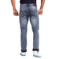 Men Slim Fit Blue Jeans