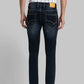 Men Slim Tapered Fit Blue Jeans
