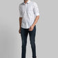 Men Slim Tapered Fit Blue Jeans