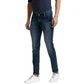 Men Slim Fit Blue Jeans