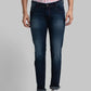 Men Slim Tapered Fit Blue Jeans