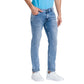 Men Slim Fit Blue Jeans