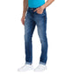 Men Slim Fit Black Jeans