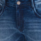 Men Slim Fit Black Jeans