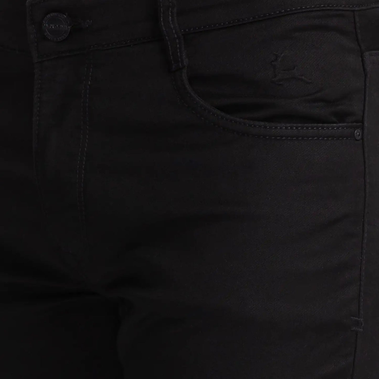 Men Slim Fit Green Jeans