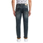 Men Slim Fit Blue Jeans