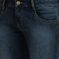 Men Slim Fit Blue Jeans