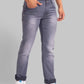 Men Slim Tapered Fit Grey Jeans
