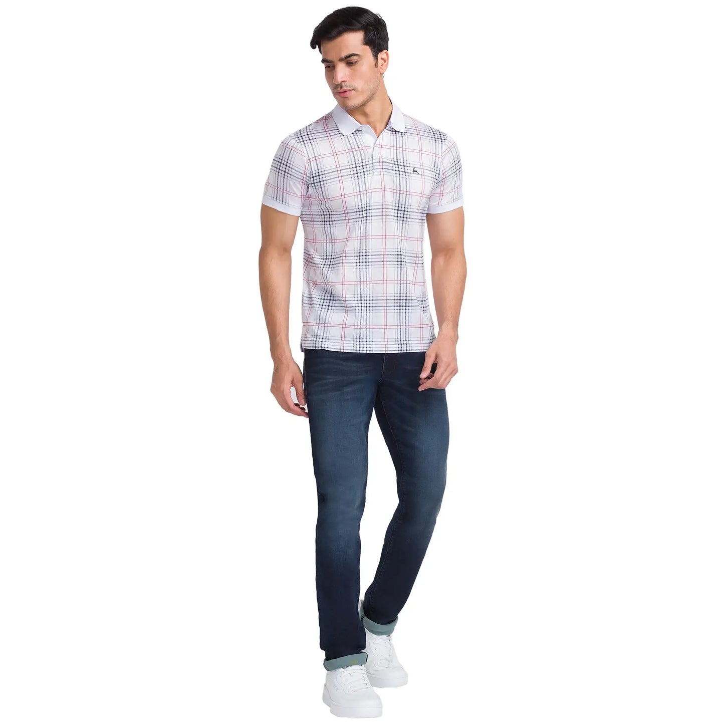Men Slim Fit Blue Jeans