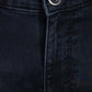 Men Low Rise Tapered Fit Black Jeans