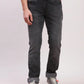 Parx Men Blue Twill Low Rise Tapered Fit Cotton Blend Jeans