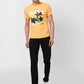 Parx Tapered Fit Woven Design Fancy Blue Jeans
