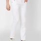 Parx Tapered Fit Solid Dark Khaki Jeans