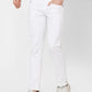 Parx Tapered Fit Solid Dark Khaki Jeans