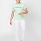 Parx Tapered Fit Solid Dark Khaki Jeans