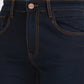 Men Boot Cut Black Jeans