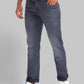 Men Skinny Cropped Fit Black Jeans