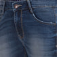 Men Boot Cut Blue Jeans